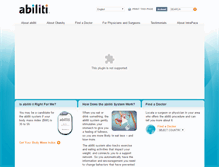 Tablet Screenshot of abiliti.com